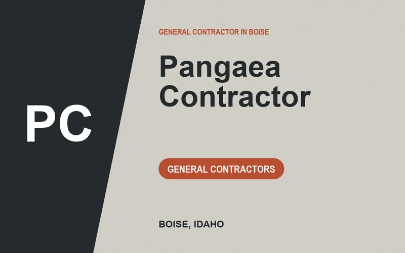 Pangaea Contractor in Boise, Idaho