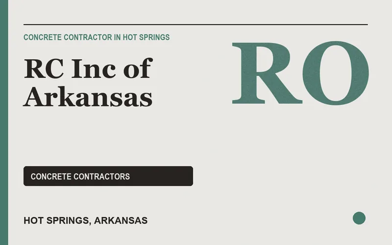 RC Inc of Arkansas in Hot Springs, Arkansas