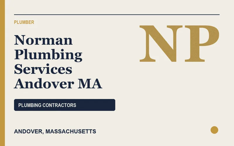 Norman Plumbing Services Andover MA in Andover, Massachusetts