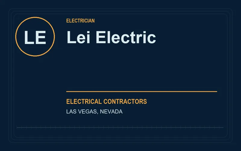 Lei Electric in Las Vegas, Nevada