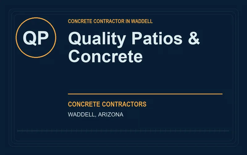 Quality Patios & Concrete in Waddell, Arizona