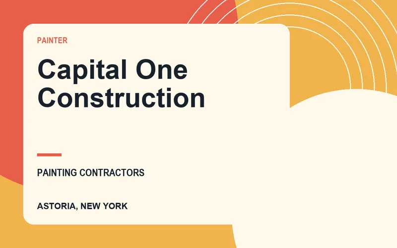 Capital One Construction in Astoria, New York