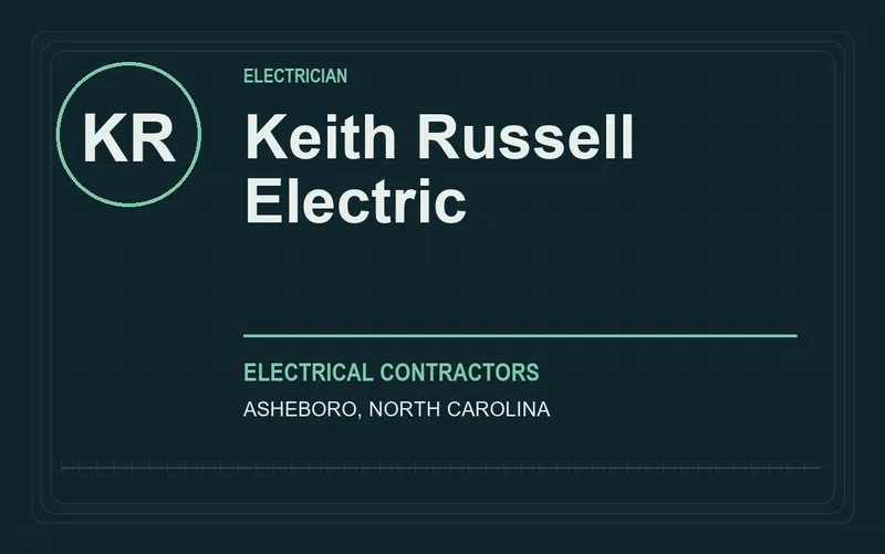 Keith Russell Electric in Asheboro, North Carolina