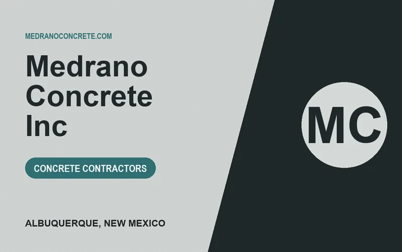 Medrano Concrete Inc in Albuquerque, New Mexico