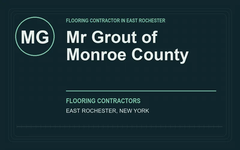 Mr Grout of Monroe County in East Rochester, New York