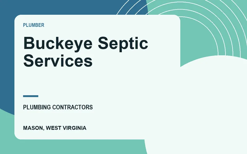 Buckeye Septic Services in Mason, West Virginia