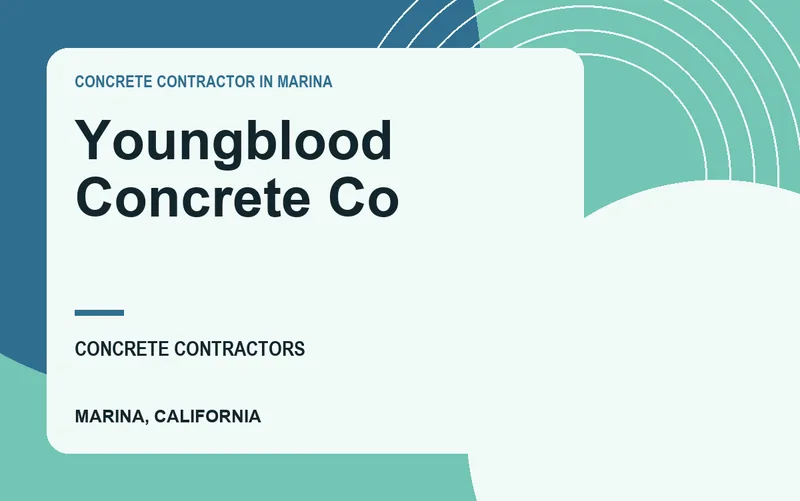 Youngblood Concrete Co in Marina, California
