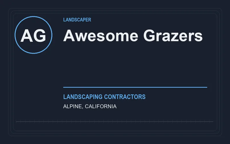 Awesome Grazers in Alpine, California