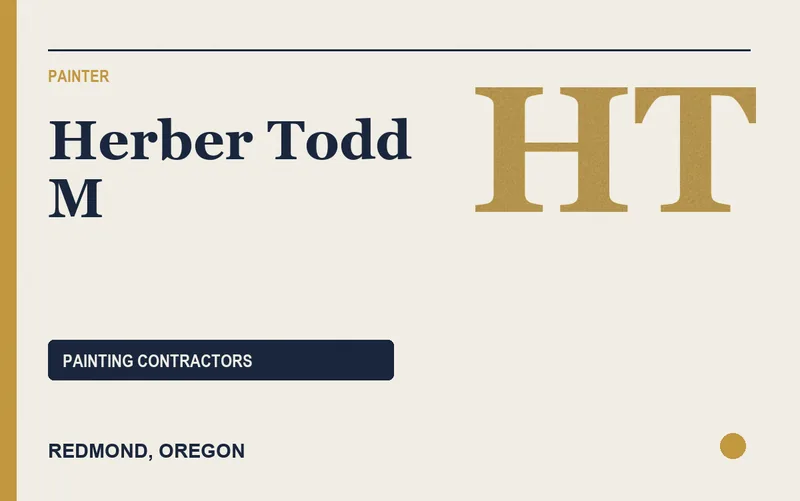 Herber Todd M in Redmond, Oregon