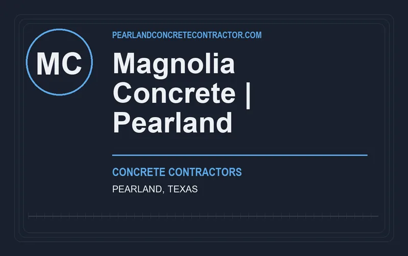Magnolia Concrete | Pearland in Pearland, Texas