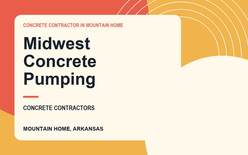 Midwest Concrete Pumping in Mountain Home, Arkansas