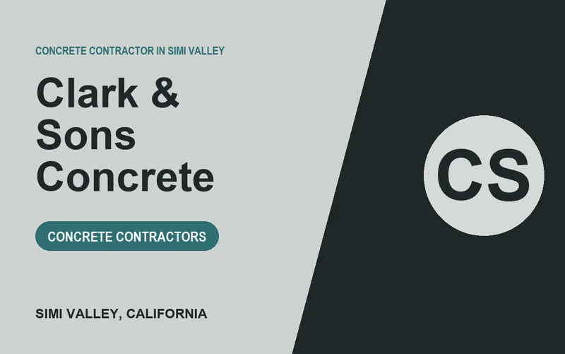Clark & Sons Concrete in Simi Valley, California