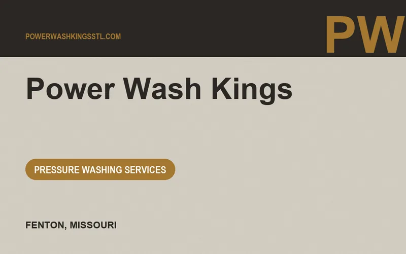 Power Wash Kings in Fenton, Missouri