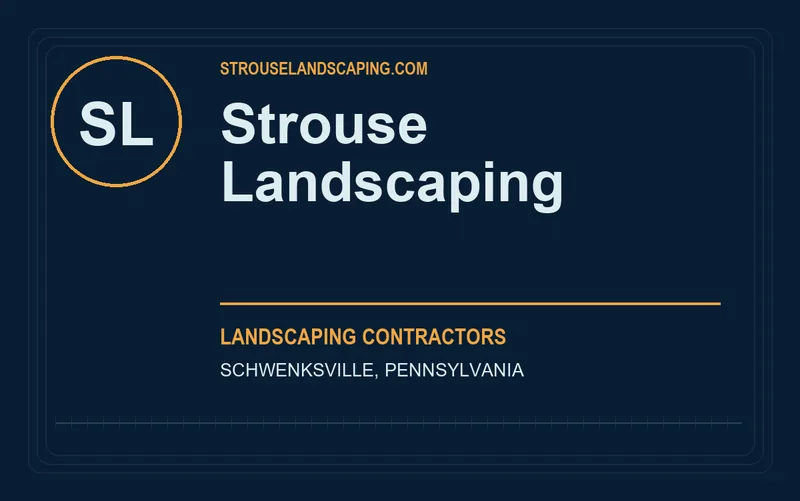 Strouse Landscaping in Schwenksville, Pennsylvania