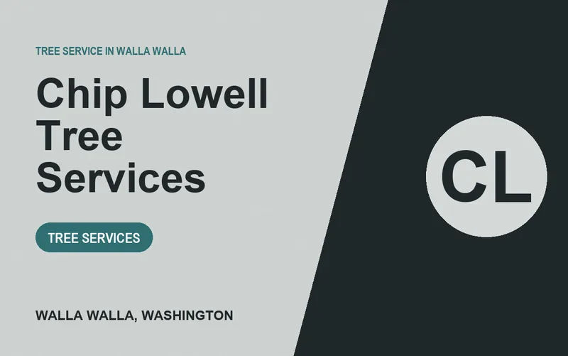 Chip Lowell Tree Services in Walla Walla, Washington