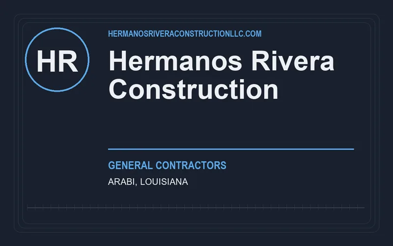 Hermanos Rivera Construction in Arabi, Louisiana