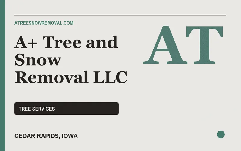 A+ Tree and Snow Removal LLC in Cedar Rapids, Iowa