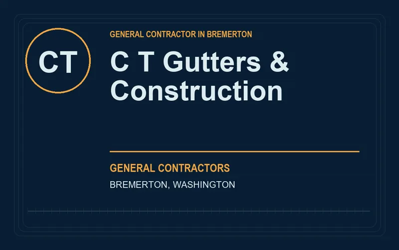 C T Gutters & Construction in Bremerton, Washington