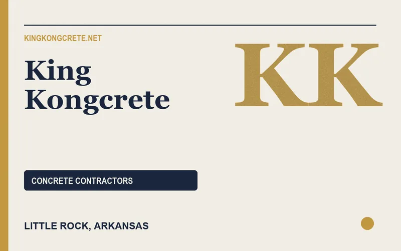King Kongcrete in Little Rock, Arkansas