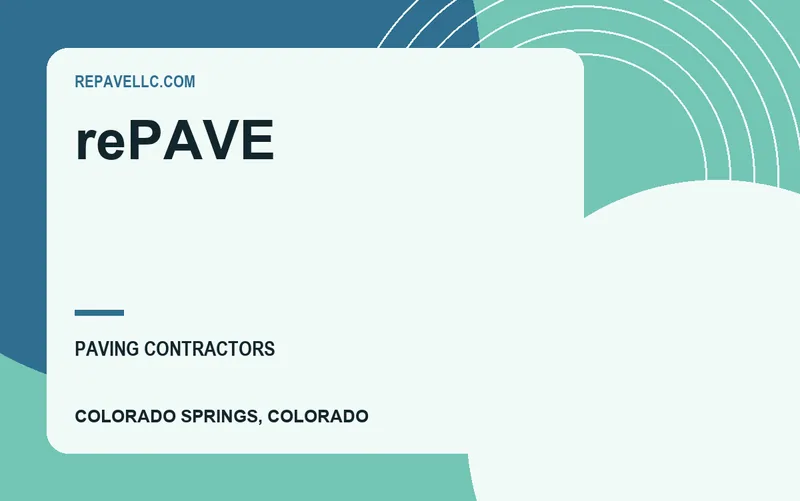 rePAVE in Colorado Springs, Colorado