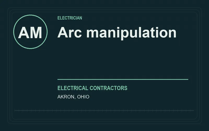 Arc manipulation in Akron, Ohio