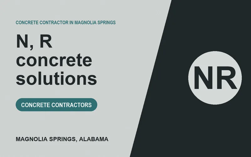 N, R concrete solutions in Magnolia Springs, Alabama