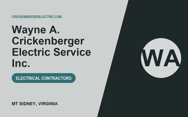 Wayne A. Crickenberger Electric Service Inc. in Mt Sidney, Virginia