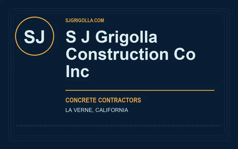 S J Grigolla Construction Co Inc in La Verne, California