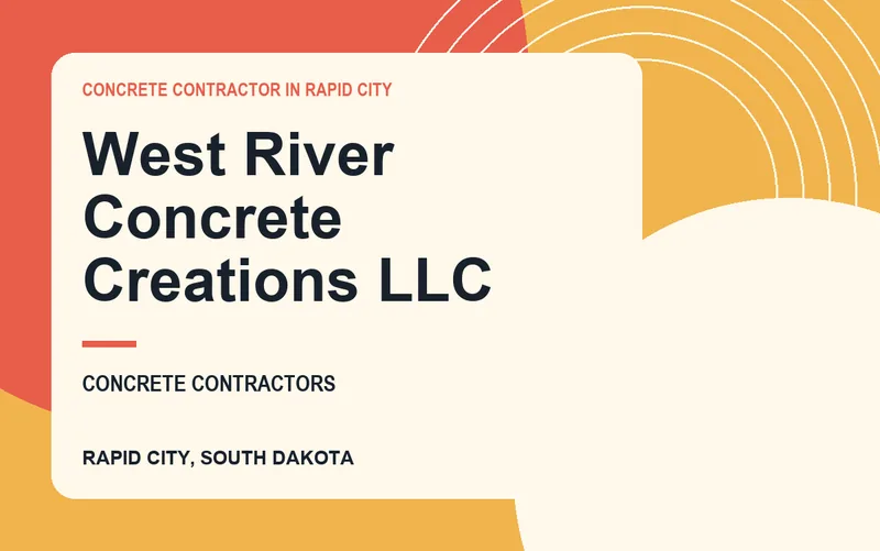 West River Concrete Creations LLC in Rapid City, South Dakota