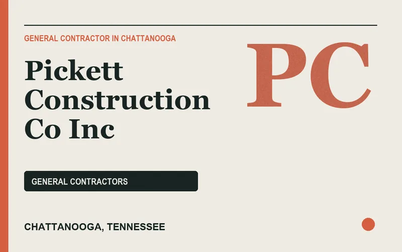 Pickett Construction Co Inc in Chattanooga, Tennessee