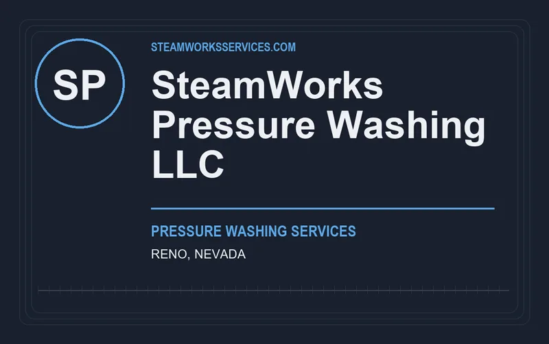 SteamWorks Pressure Washing LLC in Reno, Nevada