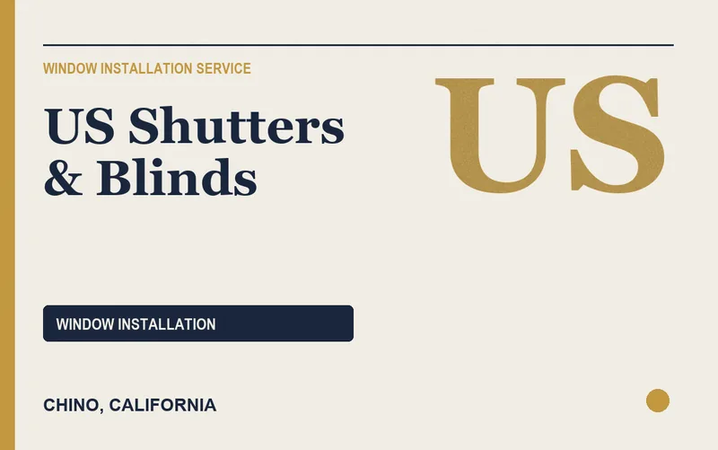 US Shutters & Blinds in Chino, California