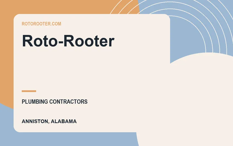 Roto-Rooter in Anniston, Alabama