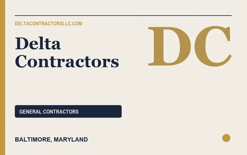 Delta Contractors in Baltimore, Maryland