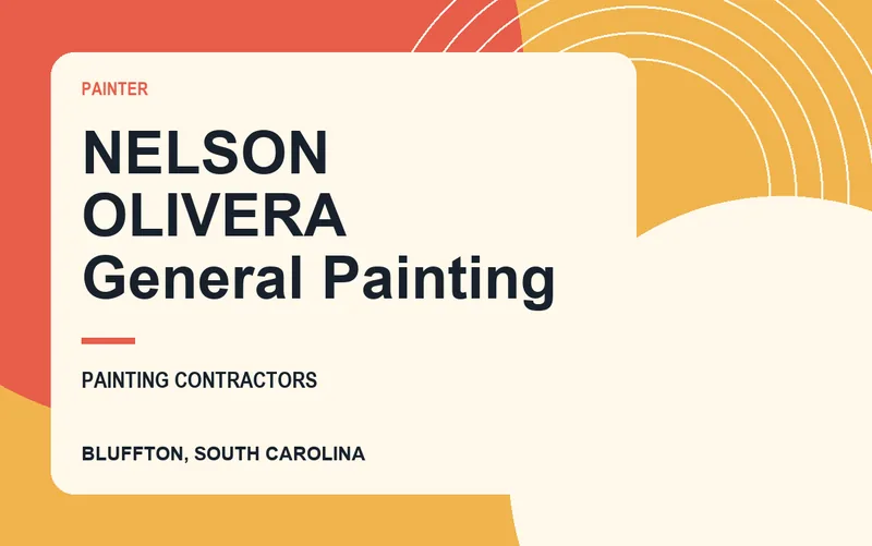 NELSON OLIVERA General Painting in Bluffton, South Carolina
