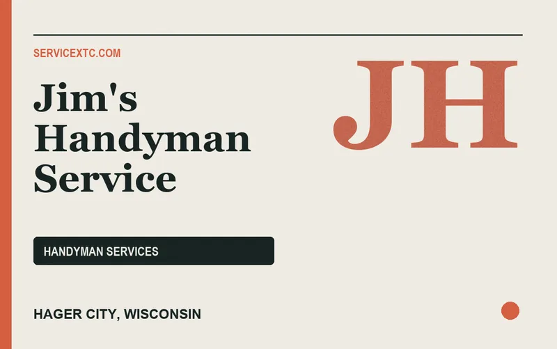 Jim's Handyman Service in Hager City, Wisconsin
