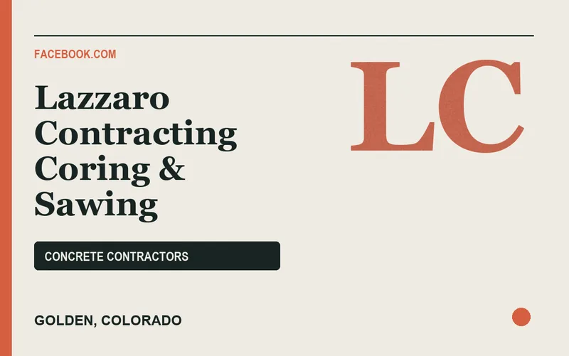 Lazzaro Contracting Coring & Sawing in Golden, Colorado