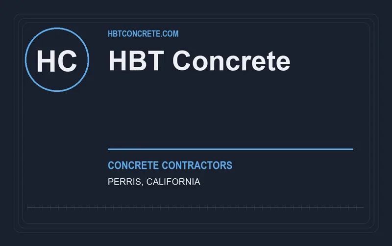 HBT Concrete in Perris, California