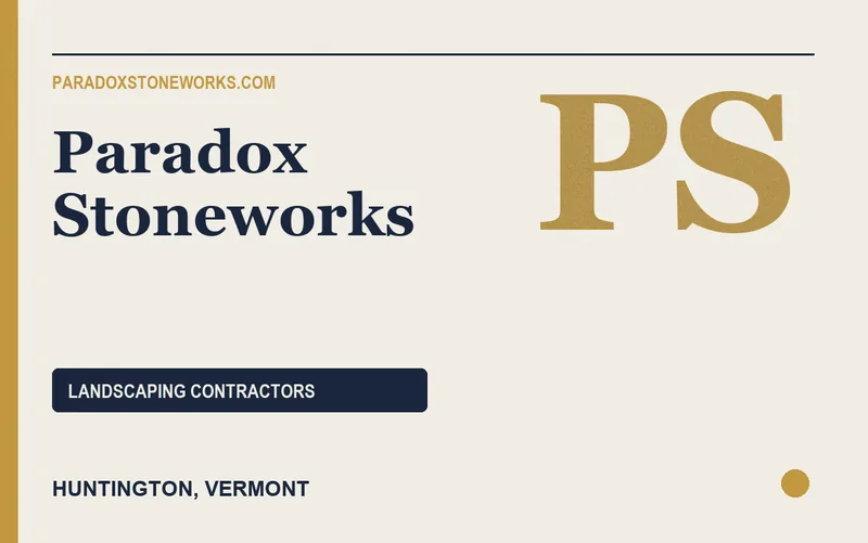 Paradox Stoneworks in Huntington, Vermont