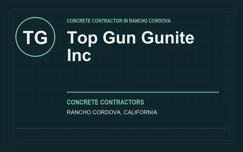 Top Gun Gunite Inc in Rancho Cordova, California