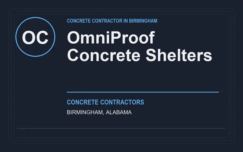 OmniProof Concrete Shelters in Birmingham, Alabama