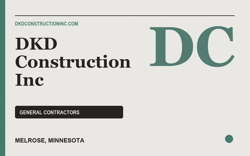 DKD Construction Inc in Melrose, Minnesota