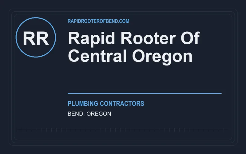 Rapid Rooter Of Central Oregon in Bend, Oregon