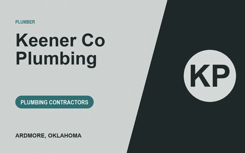 Keener Co Plumbing in Ardmore, Oklahoma