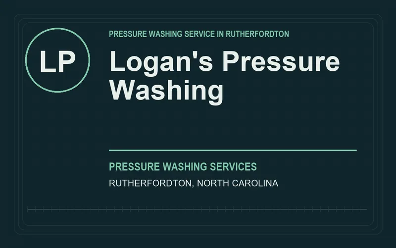 Logan's Pressure Washing in Rutherfordton, North Carolina