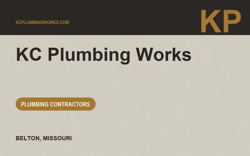 KC Plumbing Works in Belton, Missouri