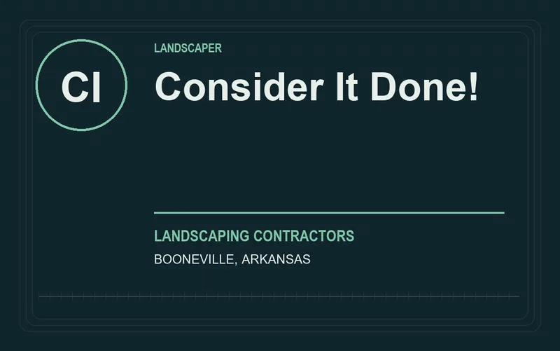 Consider It Done! in Booneville, Arkansas