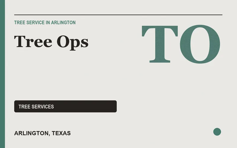Tree Ops in Arlington, Texas