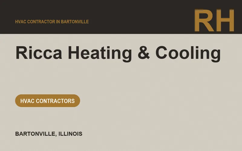 Ricca Heating & Cooling in Bartonville, Illinois