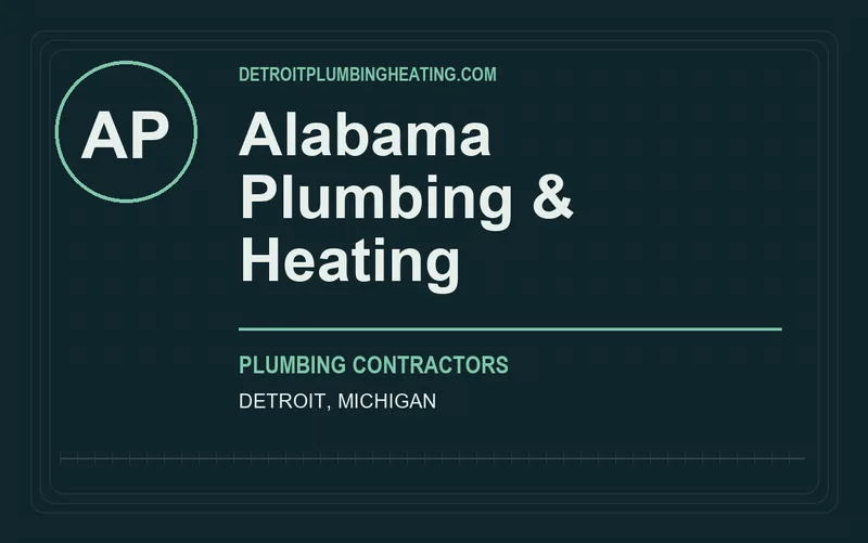 Alabama Plumbing & Heating in Detroit, Michigan